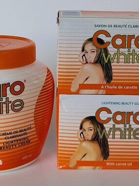 Caro White Beauty Cream 500ml Plus Two Soaps